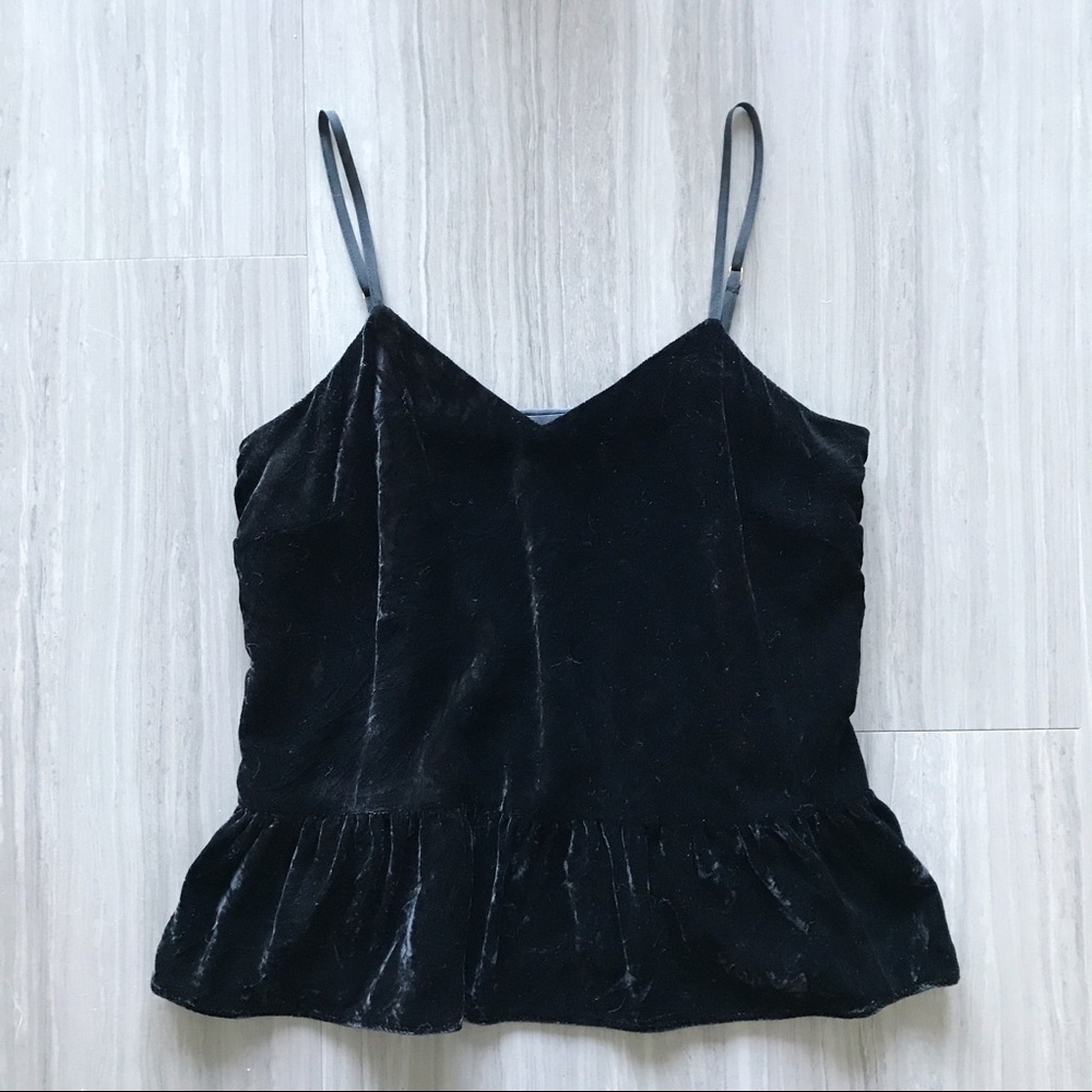 J. Crew velvet cami